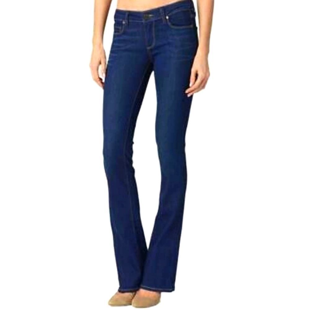 Paige Manhattan Slim Boot Cut Jeans In Stargazer 24 Nwot Tall